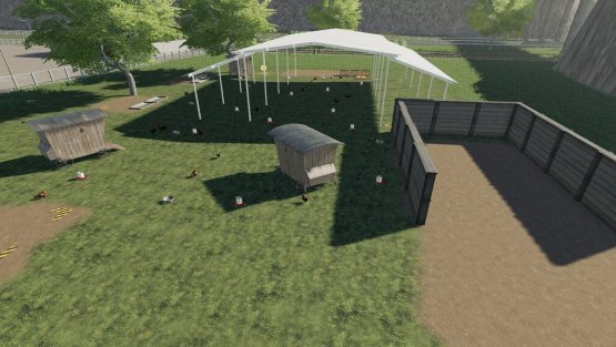 Мод «Open Hen House» для Farming Simulator 2019