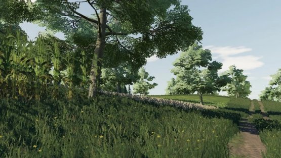 Карта «Zlote Lany» для Farming Simulator 2019