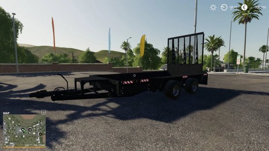 Мод «Utility Trailer» для Farming Simulator 2019