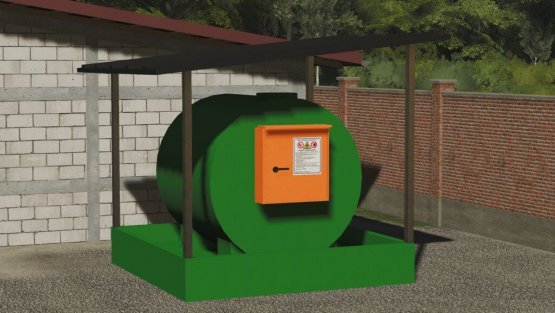 Мод «Italian Fuel Tank» для Farming Simulator 2019