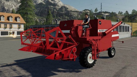 Мод «Massey Ferguson 187» для Farming Simulator 2019