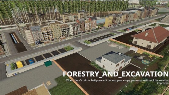 Карта «Forestry and Excavation» для Farming Simulator 2019