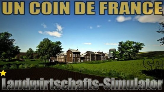 Карта «Un Coin De France» для Farming Simulator 2019