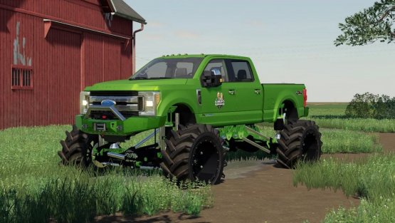 Мод «Ford F-250 Superduty Monster Truck» для Farming Simulator 2019
