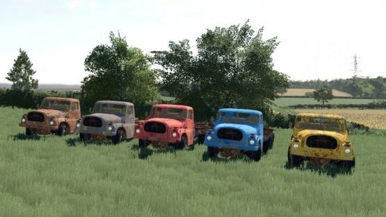 Мод «Tatra 148 Agro - Vrak + Korby» для Farming Simulator 2019
