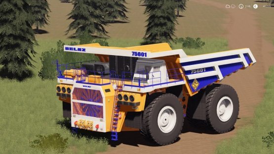 Мод «Belaz 75601 Mining Truck» для Farming Simulator 2019