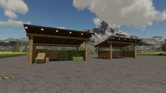 Мод «Mini Log Barn» для Farming Simulator 2019