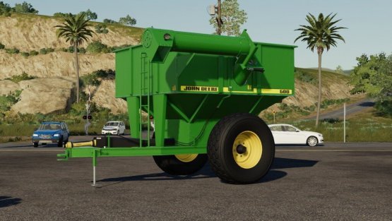 Мод «John Deere 500 Graint Cart» для Farming Simulator 2019