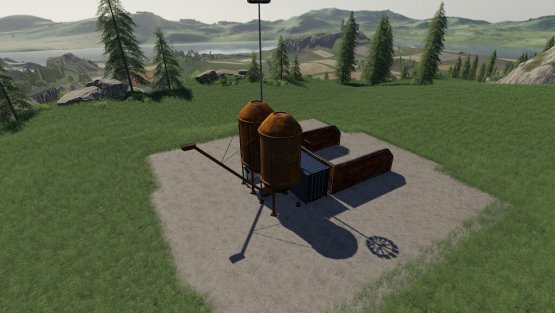 Мод «Manure Dryer» для Farming Simulator 2019