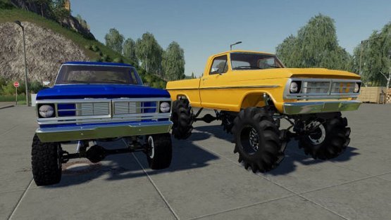 Мод «1970 Ford Mud Truck» для Farming Simulator 2019