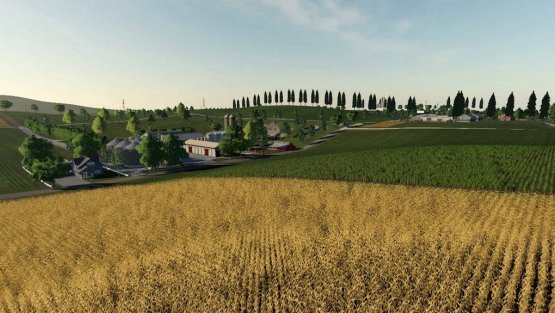 Карта «Midtown USA 4X» для Farming Simulator 2019
