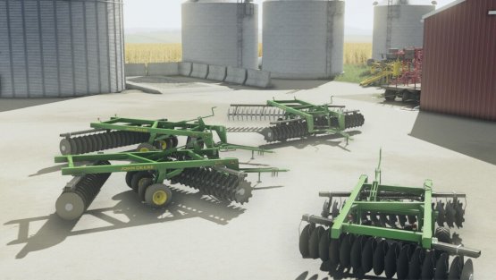 Мод «Series Single Offset Disks» для Farming Simulator 2019