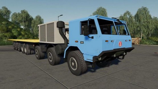 Мод «Tatra 16x16 Plato» для Farming Simulator 2019