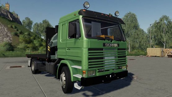Мод «Scania 113H Crane» для Farming Simulator 2019