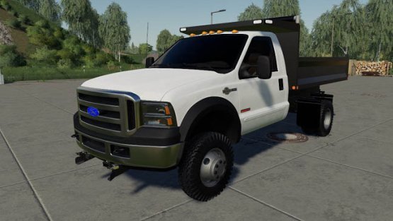 Мод «2006 Ford F-550 Dump Truck Edit» для Farming Simulator 2019