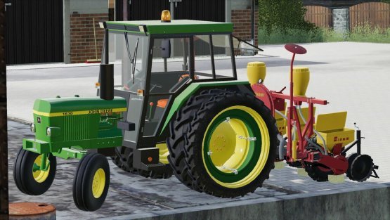 Мод «John Deere 1630 And Tools» для Farming Simulator 2019