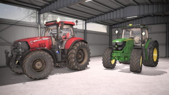 Мод «John deere 6r medium frame edit» для Farming Simulator 2019