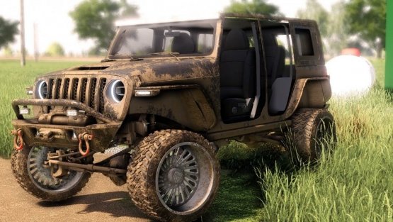 Мод «2021 Jeep Wrangler Unlimited» для Farming Simulator 2019