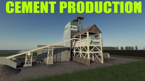 Мод «Cement Factory» для Farming Simulator 2019