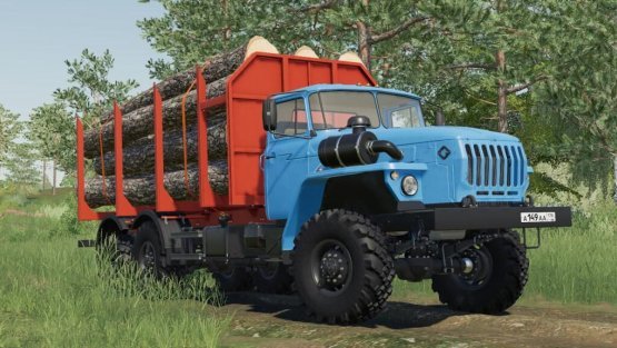 Мод «Урал 5557/4320-60 Фермер+» для Farming Simulator 2019