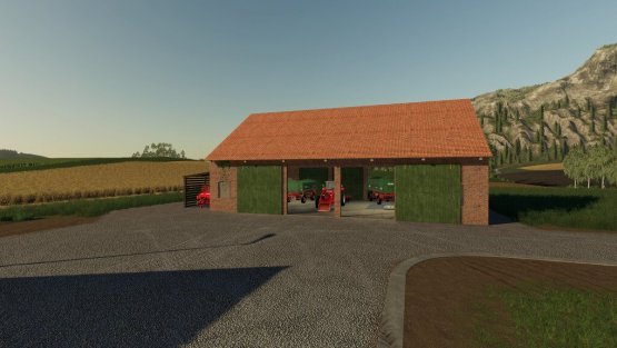 Мод «Westphalian Brick Barn» для Farming Simulator 2019