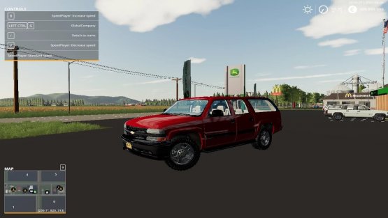 Мод «2000 Chevy Suburban» для Farming Simulator 2019