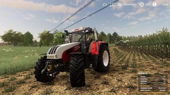Мод «Steyr CVT 170» для Farming Simulator 2019
