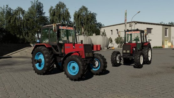 Мод «МТЗ 892.2 Красный» для Farming Simulator 2019