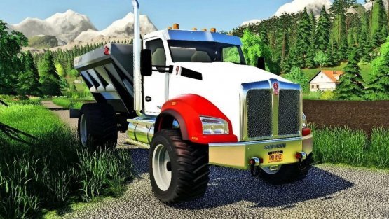 Мод «Kenworth T880 Spreader» для Farming Simulator 2019