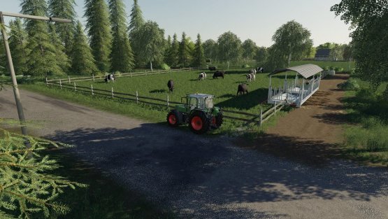 Мод «Cow Pasture» для Farming Simulator 2019