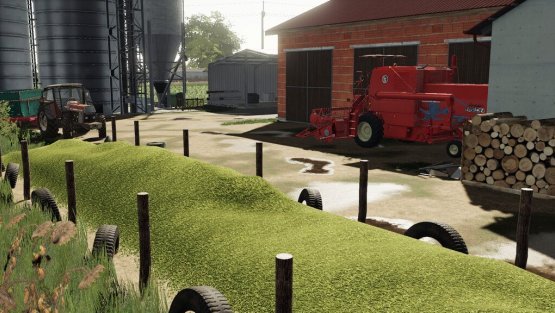 Мод «Polish Silage Silos» для Farming Simulator 2019
