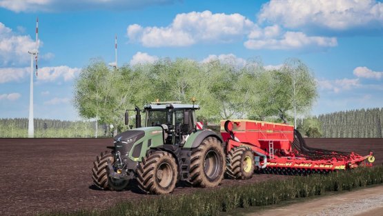 Мод «Väderstad Rapid A 800C» для Farming Simulator 2019