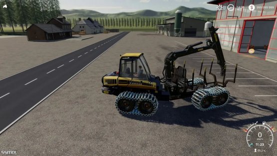 Мод «Ponsse Ergo 8WD 6WD» для Farming Simulator 2019