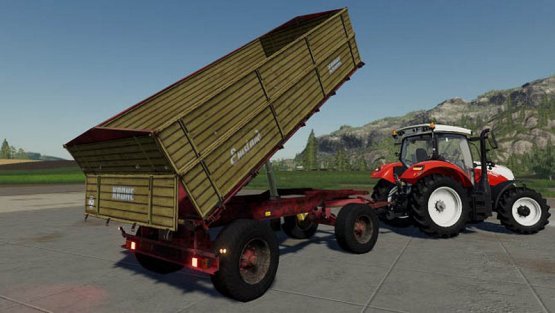 Мод «Krone Emsland A» для Farming Simulator 2019