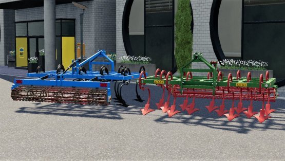Мод «Lizard Cultivator 3m» для Farming Simulator 2019