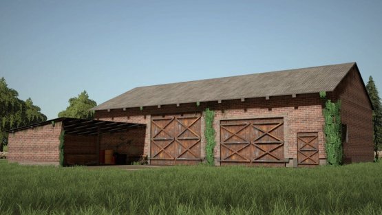 Мод «Barn With Workshop» для Farming Simulator 2019