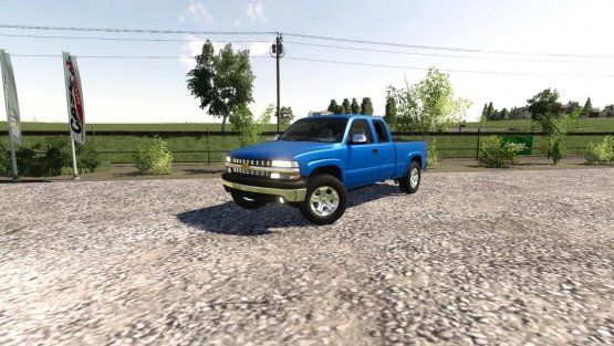 Мод «2002 Chevy Silverado EXT cab» для Farming Simulator 2019