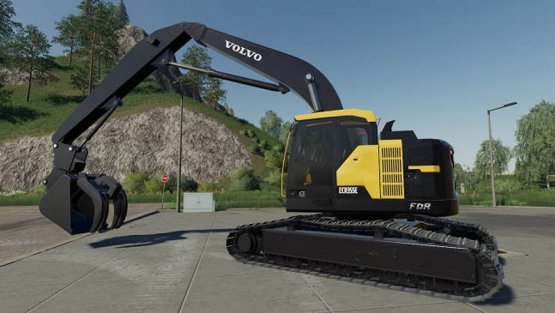 Мод «Volvo ECR355E» для Farming Simulator 2019