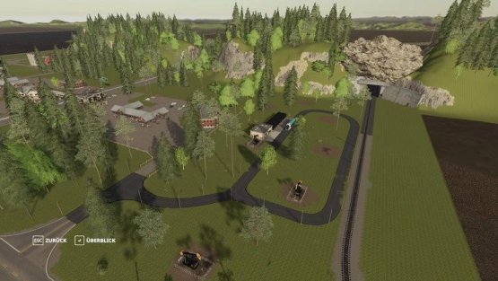 Большая карта «Cornbelt 16x» для Farming Simulator 2019