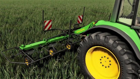 Мод «John Deere Teder» для Farming Simulator 2019