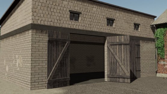 Мод «Polish Brick Garage» для Farming Simulator 2019