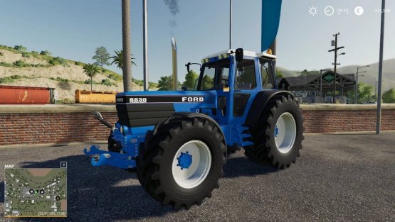 Мод «Ford 8830 Edit and Real Smoke» для Farming Simulator 2019