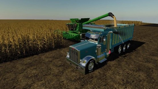 Мод «Peterbilt 379 Dump Truck» для Farming Simulator 2019