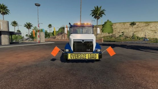Мод «International Eagle 9400 Oversize Load Truck» для Farming Simulator 2019