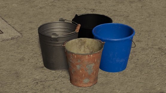Мод «Buckets Pack» для Farming Simulator 2019