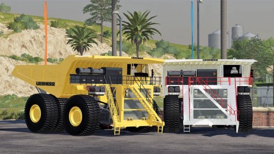 Мод «Liebherr T-264 Mining Dumper» для Farming Simulator 2019