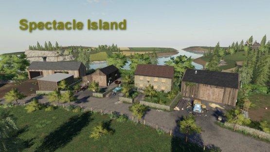 Карта «Spectacle Island» для Farming Simulator 2019