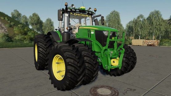 Мод «John Deere 6r Le Jot» для Farming Simulator 2019