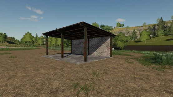 Мод «Small Shelter» для Farming Simulator 2019