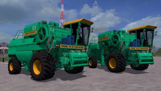Мод «Дон 1500Б» для игры Farming Simulator 2017